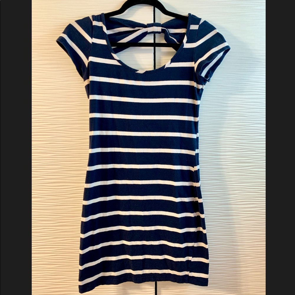 Nautical Navy Bodycon Dress
